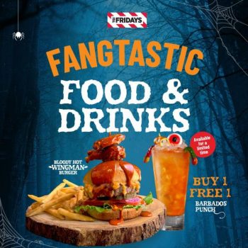 TGI-Fridays-Halloween-Buy-1-Free-1-Promotion-350x350 - Beverages Food , Restaurant & Pub Johor Kedah Kelantan Kuala Lumpur Melaka Negeri Sembilan Pahang Penang Perak Perlis Promotions & Freebies Putrajaya Sabah Sarawak Selangor Terengganu 