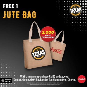 Texas-Chicken-Opening-Promotion-at-AEON-BiG-Bandar-Tun-Hussein-Onn-2-350x350 - Beverages Food , Restaurant & Pub Promotions & Freebies Selangor 