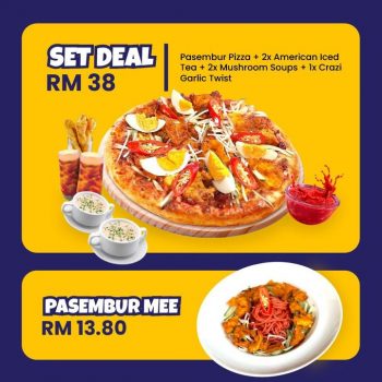 US-Pizza-PASEMBUR-Pizza-Deal-1-350x350 - Beverages Food , Restaurant & Pub Johor Kedah Kelantan Kuala Lumpur Melaka Negeri Sembilan Pahang Penang Perak Perlis Pizza Promotions & Freebies Putrajaya Sabah Sarawak Selangor Terengganu 