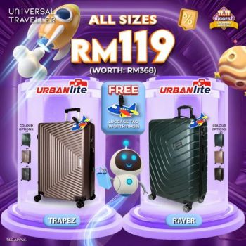 Universal-Traveller-11.11-Biggest-Shopping-Festival-1-350x350 - Johor Kedah Kelantan Kuala Lumpur Luggage Malaysia Sales Melaka Negeri Sembilan Online Store Pahang Penang Perak Perlis Putrajaya Sabah Sarawak Selangor Sports,Leisure & Travel Terengganu 