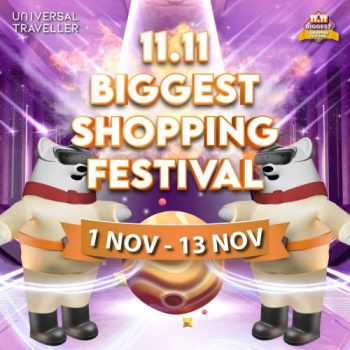 Universal-Traveller-11.11-Biggest-Shopping-Festival-350x350 - Johor Kedah Kelantan Kuala Lumpur Luggage Malaysia Sales Melaka Negeri Sembilan Online Store Pahang Penang Perak Perlis Putrajaya Sabah Sarawak Selangor Sports,Leisure & Travel Terengganu 