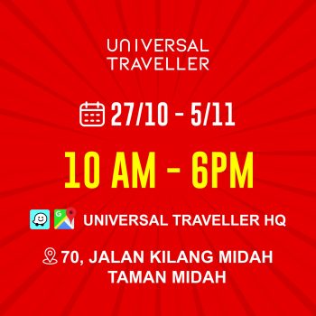 Universal-Traveller-Warehouse-Sale-1-350x350 - Kuala Lumpur Luggage Selangor Sports,Leisure & Travel Warehouse Sale & Clearance in Malaysia 