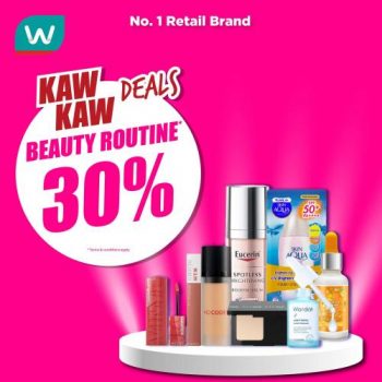 Watsons-Beauty-Routine-Products-Promotion-350x350 - Johor Kedah Kelantan Kuala Lumpur Melaka Negeri Sembilan Pahang Penang Perak Perlis Promotions & Freebies Putrajaya Sabah Sarawak Selangor Terengganu 
