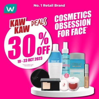 Watsons-Cosmetics-Obsession-For-Face-Promotion-350x350 - Beauty & Health Cosmetics Johor Kedah Kelantan Kuala Lumpur Melaka Negeri Sembilan Pahang Penang Perak Perlis Promotions & Freebies Putrajaya Sabah Sarawak Selangor Terengganu 