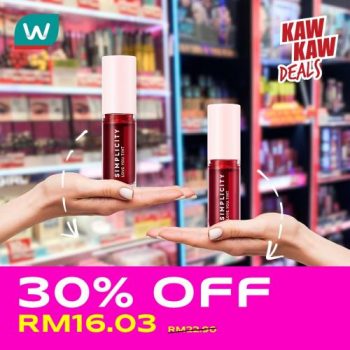Watsons-Cosmetics-Promotion-9-350x350 - Beauty & Health Cosmetics Johor Kedah Kelantan Kuala Lumpur Melaka Negeri Sembilan Online Store Pahang Penang Perak Perlis Promotions & Freebies Putrajaya Sabah Sarawak Selangor Terengganu 