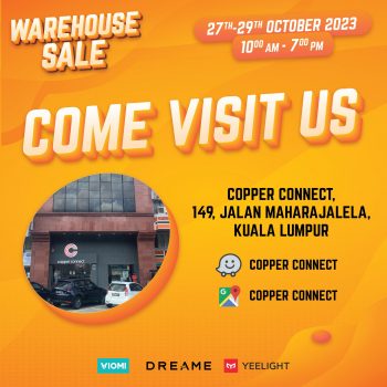 Yeelight-Warehouse-Sale-8-350x350 - Computer Accessories Electronics & Computers Home Appliances IT Gadgets Accessories Kuala Lumpur Selangor Warehouse Sale & Clearance in Malaysia 