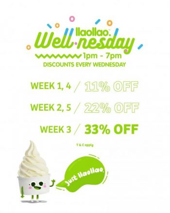 llaollao-Wednesday-Wellnesday-Promotion-1-350x438 - Beverages Food , Restaurant & Pub Ice Cream Johor Kedah Kelantan Kuala Lumpur Melaka Negeri Sembilan Pahang Penang Perak Perlis Promotions & Freebies Putrajaya Sabah Sarawak Selangor Terengganu 
