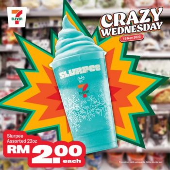 7-Eleven-Crazy-Wednesday-Promotion-1-350x350 - Johor Kedah Kelantan Kuala Lumpur Melaka Negeri Sembilan Pahang Penang Perak Perlis Promotions & Freebies Putrajaya Sabah Sarawak Selangor Supermarket & Hypermarket Terengganu 