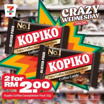 7-Eleven-Crazy-Wednesday-Promotion-2-350x350 - Johor Kedah Kelantan Kuala Lumpur Melaka Negeri Sembilan Pahang Penang Perak Perlis Promotions & Freebies Putrajaya Sabah Sarawak Selangor Supermarket & Hypermarket Terengganu 