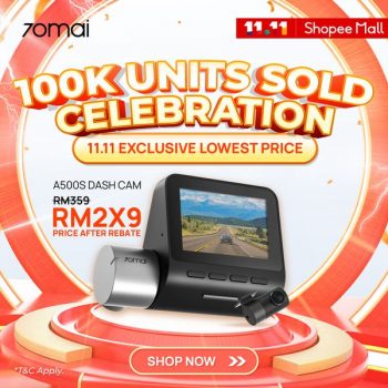 70mai-11.11-Big-Sale-1-350x350 - Electronics & Computers Home Appliances IT Gadgets Accessories Johor Kedah Kelantan Kuala Lumpur Malaysia Sales Melaka Negeri Sembilan Online Store Pahang Penang Perak Perlis Putrajaya Sabah Sarawak Selangor Terengganu 