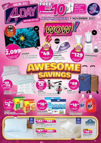 AEON-A-Day-Sale-at-Mid-Valley-Megamall-350x495 - Kuala Lumpur Malaysia Sales Selangor Supermarket & Hypermarket 
