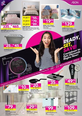 AEON-Black-Friday-Sale-2023-1-350x495 - Johor Kedah Kelantan Kuala Lumpur Malaysia Sales Melaka Negeri Sembilan Pahang Penang Perak Perlis Putrajaya Sabah Sarawak Selangor Supermarket & Hypermarket Terengganu 