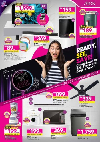 AEON-Black-Friday-Sale-2023-350x495 - Johor Kedah Kelantan Kuala Lumpur Malaysia Sales Melaka Negeri Sembilan Pahang Penang Perak Perlis Putrajaya Sabah Sarawak Selangor Supermarket & Hypermarket Terengganu 