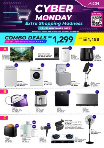 AEON-Cyber-Monday-Sale-9-350x495 - Johor Kedah Kelantan Kuala Lumpur Malaysia Sales Melaka Negeri Sembilan Pahang Penang Perak Perlis Putrajaya Sabah Sarawak Selangor Supermarket & Hypermarket Terengganu 