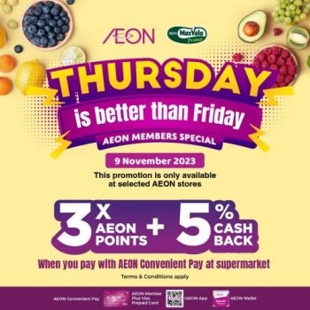 AEON-Thursday-Promotion-350x350 - Johor Kedah Kelantan Kuala Lumpur Melaka Negeri Sembilan Pahang Penang Perak Perlis Promotions & Freebies Putrajaya Sabah Sarawak Selangor Supermarket & Hypermarket Terengganu 