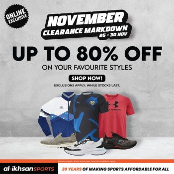 Al-Ikhsan-Sports-November-Clearance-Markdown-Sale-350x350 - Apparels Fashion Accessories Fashion Lifestyle & Department Store Footwear Johor Kedah Kelantan Kuala Lumpur Melaka Negeri Sembilan Online Store Pahang Penang Perak Perlis Putrajaya Sabah Sarawak Selangor Terengganu Warehouse Sale & Clearance in Malaysia 