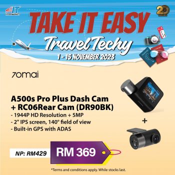 All-It-Hypermarket-Take-it-easy-Travel-Techy-Special-2-350x350 - Computer Accessories Electronics & Computers IT Gadgets Accessories Johor Kedah Kelantan Kuala Lumpur Melaka Negeri Sembilan Online Store Pahang Penang Perak Perlis Promotions & Freebies Putrajaya Sabah Sarawak Selangor Terengganu 