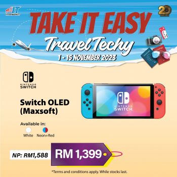All-It-Hypermarket-Take-it-easy-Travel-Techy-Special-3-350x350 - Computer Accessories Electronics & Computers IT Gadgets Accessories Johor Kedah Kelantan Kuala Lumpur Melaka Negeri Sembilan Online Store Pahang Penang Perak Perlis Promotions & Freebies Putrajaya Sabah Sarawak Selangor Terengganu 
