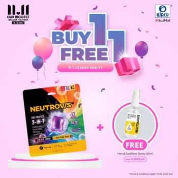 Alpro-Pharmacy-Lazada-11.11-Mega-Deal-10-350x350 - Beauty & Health Health Supplements Johor Kedah Kelantan Kuala Lumpur Melaka Negeri Sembilan Online Store Pahang Penang Perak Perlis Personal Care Promotions & Freebies Putrajaya Sabah Sarawak Selangor Terengganu 