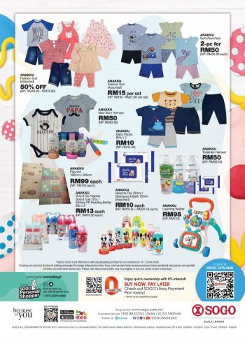 Anakku-Warehouse-Sale-at-SOGO-KL-1-350x495 - Baby & Kids & Toys Babycare Children Fashion Kuala Lumpur Selangor Warehouse Sale & Clearance in Malaysia 