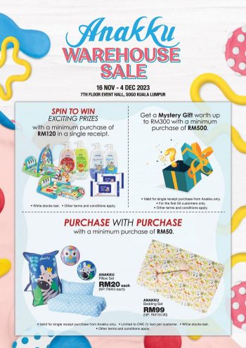 Anakku-Warehouse-Sale-at-SOGO-KL-350x495 - Baby & Kids & Toys Babycare Children Fashion Kuala Lumpur Selangor Warehouse Sale & Clearance in Malaysia 