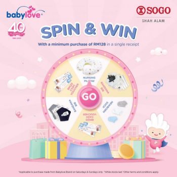 Babylove-40th-Anniversary-Offers-at-SOGO-Shah-Alam-1-350x350 - Baby & Kids & Toys Babycare Children Fashion Promotions & Freebies Selangor 