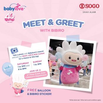 Babylove-40th-Anniversary-Offers-at-SOGO-Shah-Alam-2-350x350 - Baby & Kids & Toys Babycare Children Fashion Promotions & Freebies Selangor 