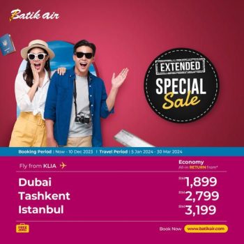 Batik-Air-Special-Fares-Sale-350x350 - Air Fare Johor Kedah Kelantan Kuala Lumpur Malaysia Sales Melaka Negeri Sembilan Online Store Pahang Penang Perak Perlis Putrajaya Sabah Sarawak Selangor Sports,Leisure & Travel Terengganu 