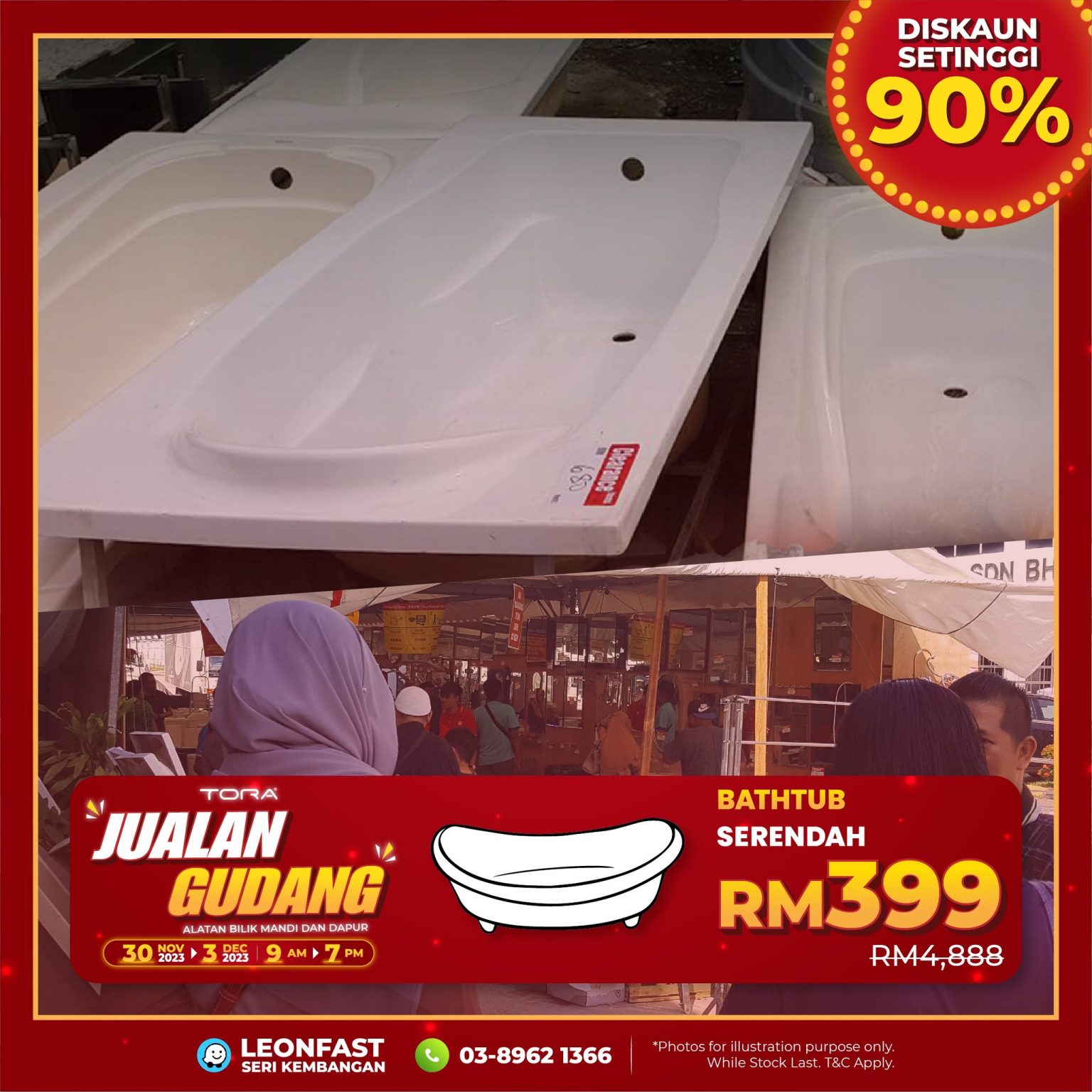 30 Nov-3 Dec 2023: Big Bath Warehouse Sale - EverydayOnSales.com