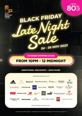 Black-Friday-Night-Sale-at-Mitsui-Outlet-Park-KLIA-Sepang-350x495 - Apparels Bags Fashion Accessories Fashion Lifestyle & Department Store Footwear Malaysia Sales Selangor 