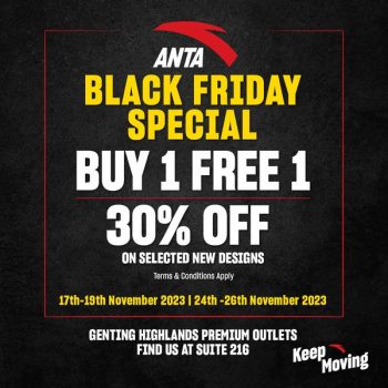 Black-Friday-Specials-Deals-at-Genting-Highlands-Premium-Outlets-1-350x350 - Apparels Fashion Accessories Fashion Lifestyle & Department Store Footwear Pahang Promotions & Freebies 