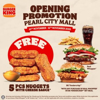 Burger-King-Grand-Opening-at-Pearl-City-Mall-1-350x350 - Food , Restaurant & Pub Penang Promotions & Freebies 