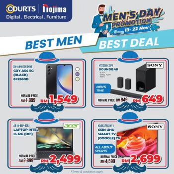 COURTS-Best-Men-Best-Deal-3-350x350 - Electronics & Computers Furniture Home & Garden & Tools Home Appliances IT Gadgets Accessories Johor Kedah Kelantan Kuala Lumpur Melaka Nationwide Negeri Sembilan Pahang Penang Perak Perlis Promotions & Freebies Putrajaya Sabah Sarawak Selangor Terengganu 