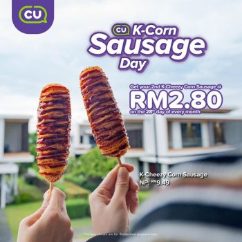 CU-K-Cheezy-Corn-Sausage-Promo-350x350 - Food , Restaurant & Pub Johor Kedah Kelantan Kuala Lumpur Melaka Negeri Sembilan Pahang Penang Perak Perlis Promotions & Freebies Putrajaya Sabah Sarawak Selangor Supermarket & Hypermarket Terengganu 