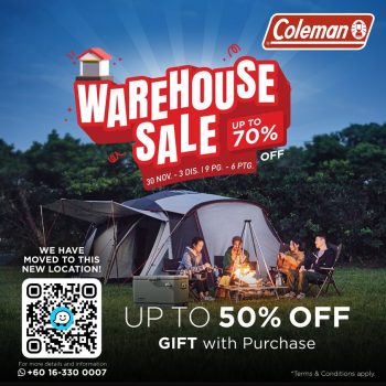Coleman-Warehouse-Sale-350x350 - Outdoor Sports Selangor Sports,Leisure & Travel Warehouse Sale & Clearance in Malaysia 