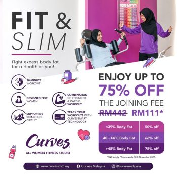 Curves-November-Promo-350x350 - Fitness Johor Kedah Kelantan Kuala Lumpur Melaka Negeri Sembilan Pahang Penang Perak Perlis Promotions & Freebies Putrajaya Sabah Sarawak Selangor Sports,Leisure & Travel Terengganu 