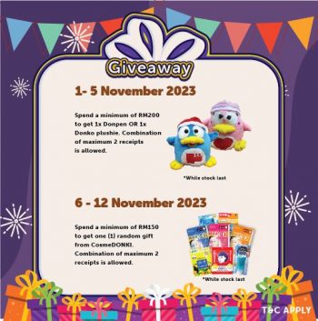 DON-DON-DONKI-1st-Anniversary-Special-at-Sunway-Pyramid-2-350x353 - Beverages Events & Fairs Food , Restaurant & Pub Others Selangor 