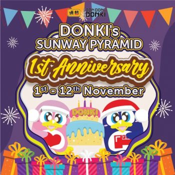 DON-DON-DONKI-1st-Anniversary-Special-at-Sunway-Pyramid-350x350 - Beverages Events & Fairs Food , Restaurant & Pub Others Selangor 