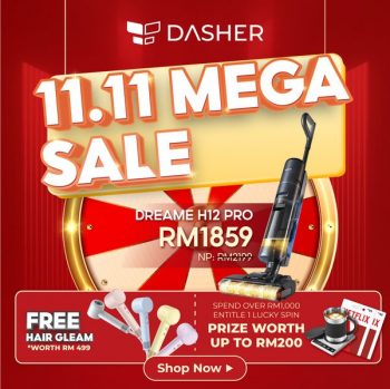 Dasher-11.11-Mega-Sale-1-350x349 - Electronics & Computers Home Appliances Kitchen Appliances Malaysia Sales Selangor 