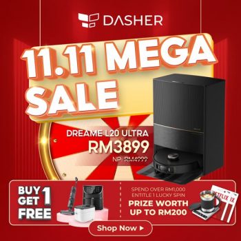 Dasher-11.11-Mega-Sale-350x350 - Electronics & Computers Home Appliances Kitchen Appliances Malaysia Sales Selangor 