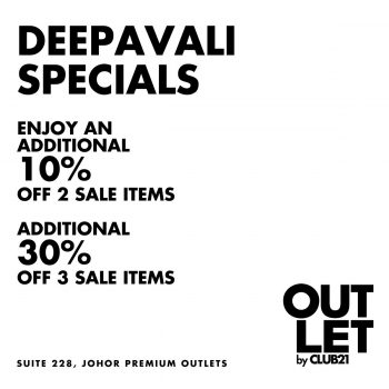 Deepavali-Specials-at-Johor-Premium-Outlets-7-350x350 - Apparels Bags Fashion Accessories Fashion Lifestyle & Department Store Footwear Handbags Johor Promotions & Freebies 