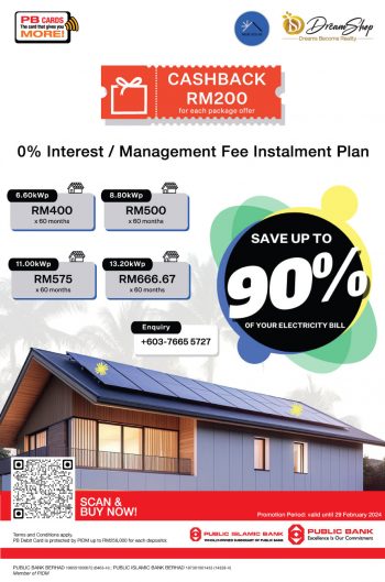 Dreamshop-Milieu-Solar-Promo-with-Public-Bank-350x529 - Bank & Finance Johor Kedah Kelantan Kuala Lumpur Melaka Negeri Sembilan Online Store Pahang Penang Perak Perlis Promotions & Freebies Public Bank Putrajaya Sabah Sarawak Selangor Terengganu 