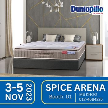 Dunlopillo-3-Day-Special-at-MegaHome-Expo-Spice-Arena-2-350x350 - Beddings Home & Garden & Tools Mattress Promotions & Freebies 