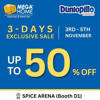 Dunlopillo-3-Day-Special-at-MegaHome-Expo-Spice-Arena-350x350 - Beddings Home & Garden & Tools Mattress Promotions & Freebies 