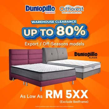 Dunlopillo-Warehouse-Sale-2-350x350 - Beddings Home & Garden & Tools Mattress Selangor Warehouse Sale & Clearance in Malaysia 