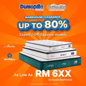 Dunlopillo-Warehouse-Sale-3-350x350 - Beddings Home & Garden & Tools Mattress Selangor Warehouse Sale & Clearance in Malaysia 