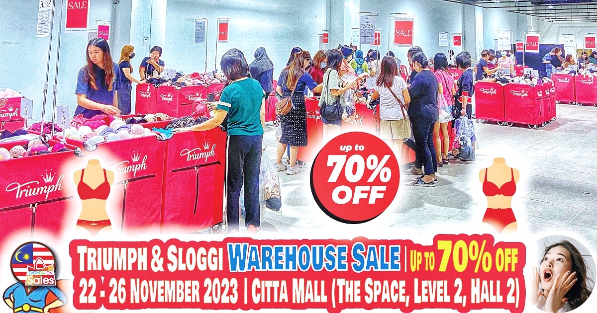EOS-MY-Triumph-Warehouse-Sale-November-2023-NEW-02 - Fashion Lifestyle & Department Store Kuala Lumpur Lingerie Putrajaya Selangor Underwear Warehouse Sale & Clearance in Malaysia 