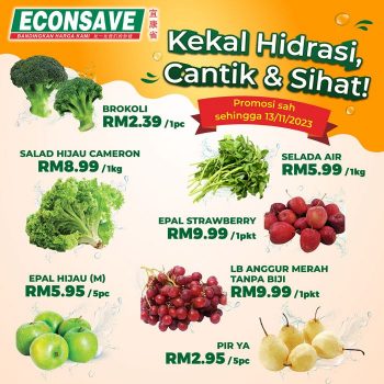 Econsave-Fresh-Fruit-Vegetable-Promotion-350x350 - Johor Kedah Kelantan Kuala Lumpur Melaka Negeri Sembilan Pahang Penang Perak Perlis Promotions & Freebies Putrajaya Sabah Sarawak Selangor Supermarket & Hypermarket Terengganu 
