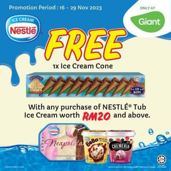 Giant-NESTLE-Ice-Cream-Promotion-350x350 - Johor Kedah Kelantan Kuala Lumpur Melaka Negeri Sembilan Pahang Penang Perak Perlis Promotions & Freebies Putrajaya Sabah Sarawak Selangor Supermarket & Hypermarket Terengganu 