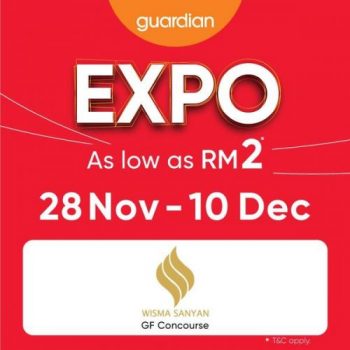 Guardian-Expo-Sale-at-Wisma-Sanyan-350x350 - Beauty & Health Health Supplements Malaysia Sales Personal Care Sarawak 